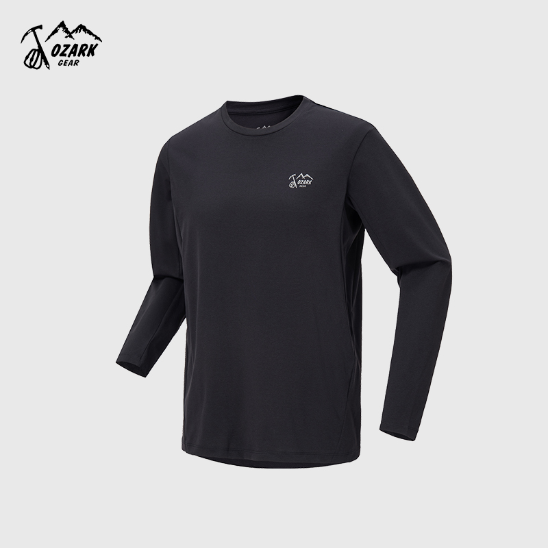 3A抗菌UPF50+吸湿速干功能长袖T恤男款