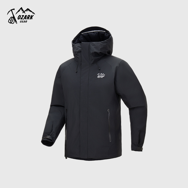 750蓬峰翼AR防风保暖2L鹅绒羽绒服男款