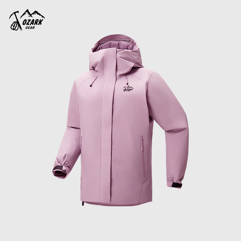 750蓬鹅绒AR户外透气舒适保暖羽绒服女款