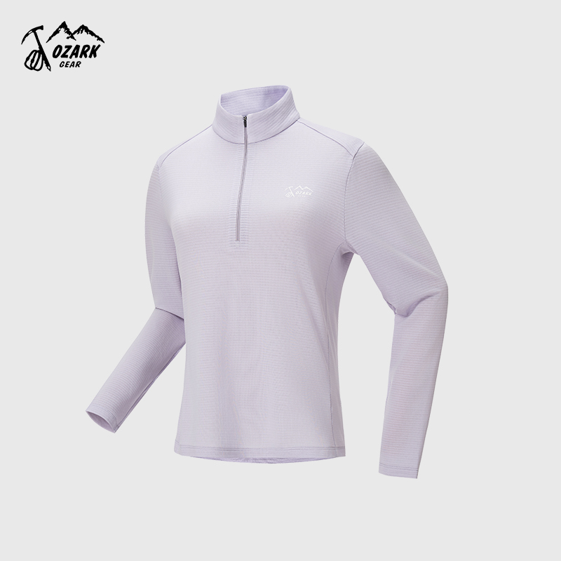 Polartec立领长袖T恤