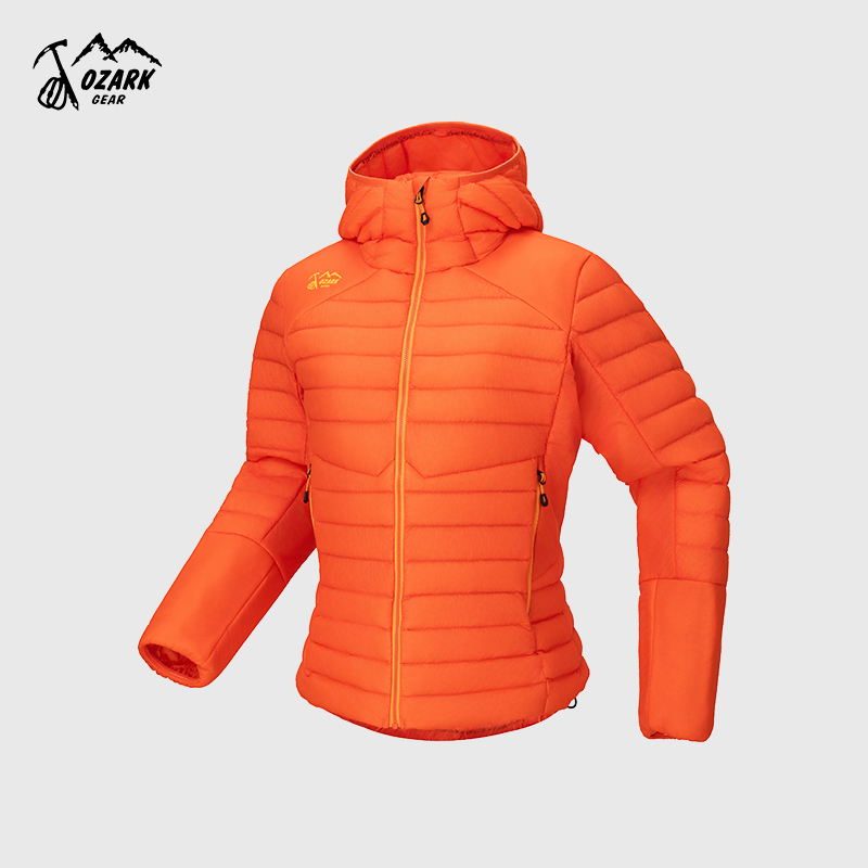 900蓬鹅绒轻量保暖羽绒服