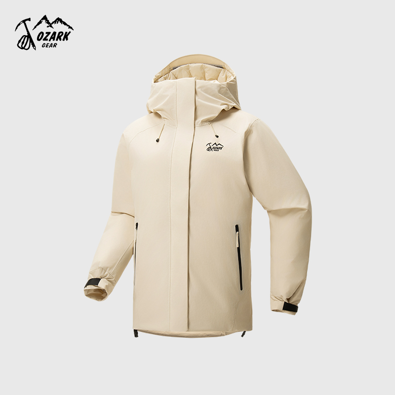 750蓬鹅绒AR户外透气舒适保暖羽绒服女款