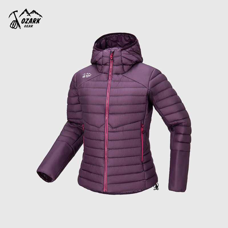 900蓬鹅绒轻量保暖羽绒服