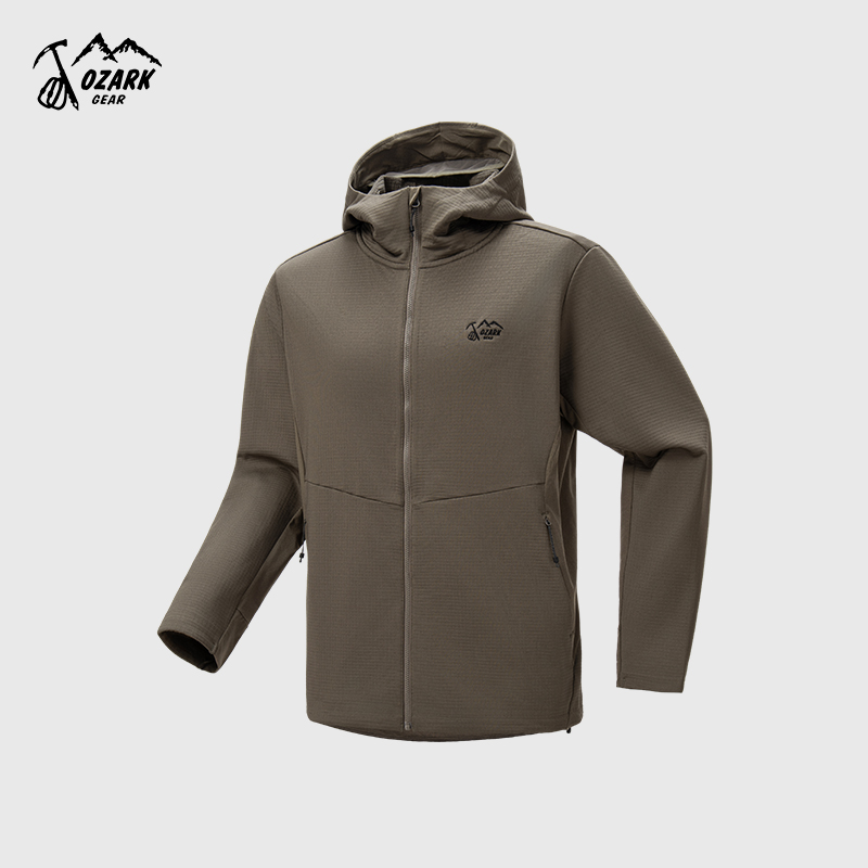 37.5智能控温抓绒连帽夹克