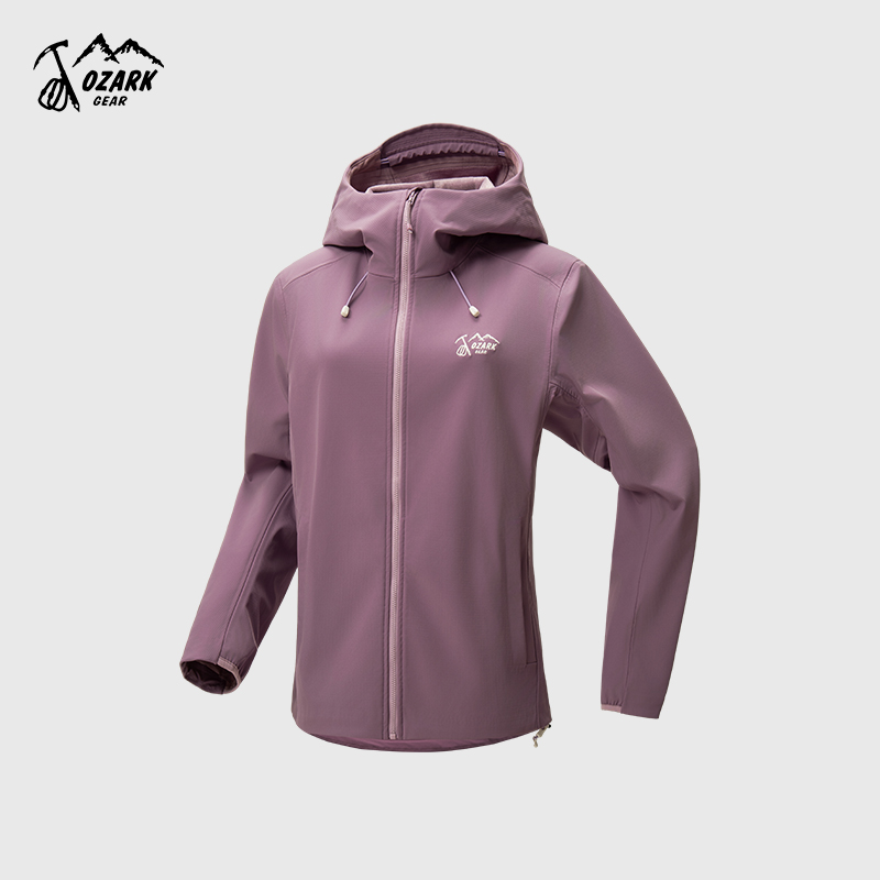 户外休闲软壳外套