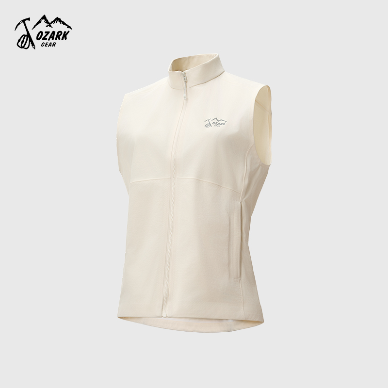 透气轻量软壳马甲女款