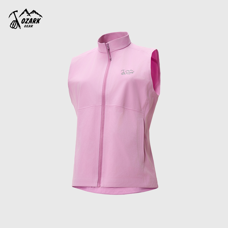 透气轻量软壳马甲女款