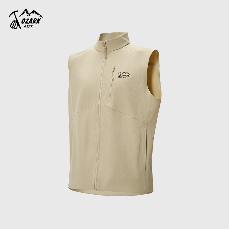 透气轻量软壳马甲男款