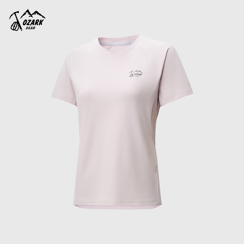 圆领短袖T恤女款