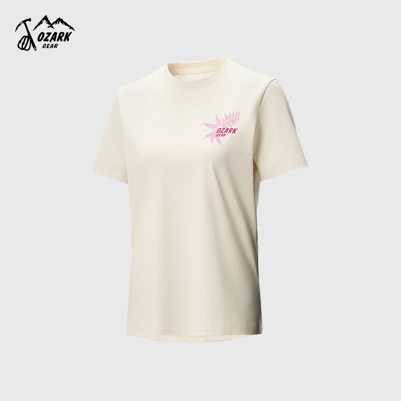 凉感圆领短袖T恤女款