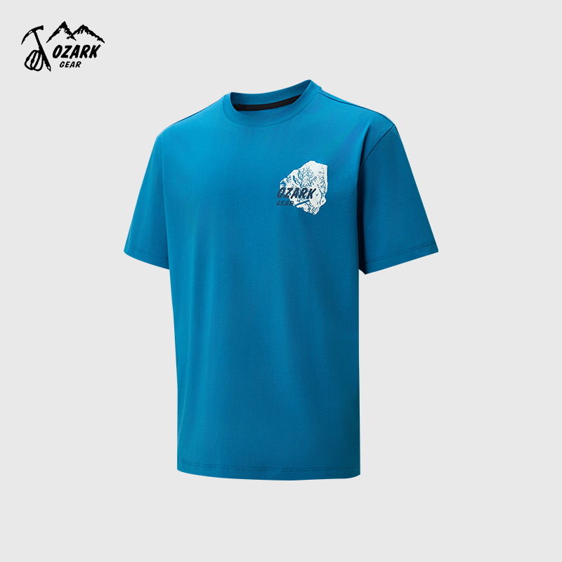 圆领短袖T恤男款