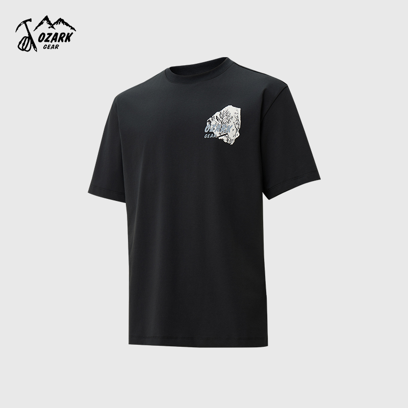 圆领短袖T恤男款